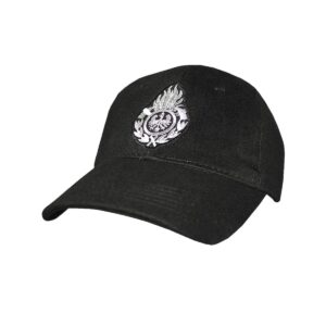 CZAPKA Z DASZKIEM OSP HAFT CZARNA