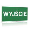 ZNAK 20 X 40 PŁYTA WYJŚCIE 816 F-01