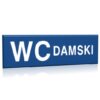 ZNAK 10 X 30 PŁYTA WC DAMSKI 823 B-37