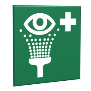 ZNAK 15 X 15 PRYSZNIC DO PRZEMYWANIA OCZU E11 C