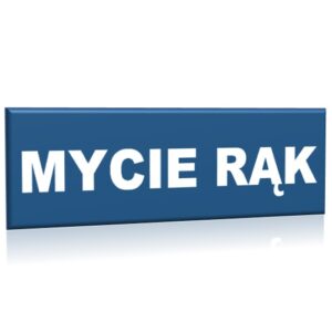 ZNAK 10 X 30 PŁYTA MYCIE RĄK