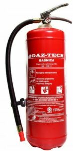 GAŚNICA PROSZKOWA 6KG GP-6X ABC /E