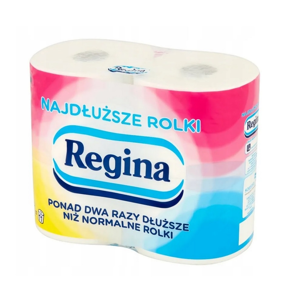 ahi-pap-regnr4_p_0 PAPIER TOALETOWY REGINA NAJDŁUŻSZE ROLKI 4SZT/OP