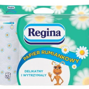 PAPIER TOALETOWY REGINA RUMIANKOWY 12SZT /OP